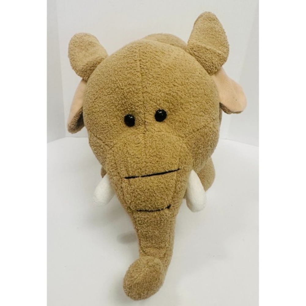 Russ Berrie Rare‎ Tan Elephant Xuerouer Toys 15" Beanbag Stuffed Animal Plush